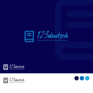Logo Design by MagicOtter Designs for 123deutsch | Design: #19061596