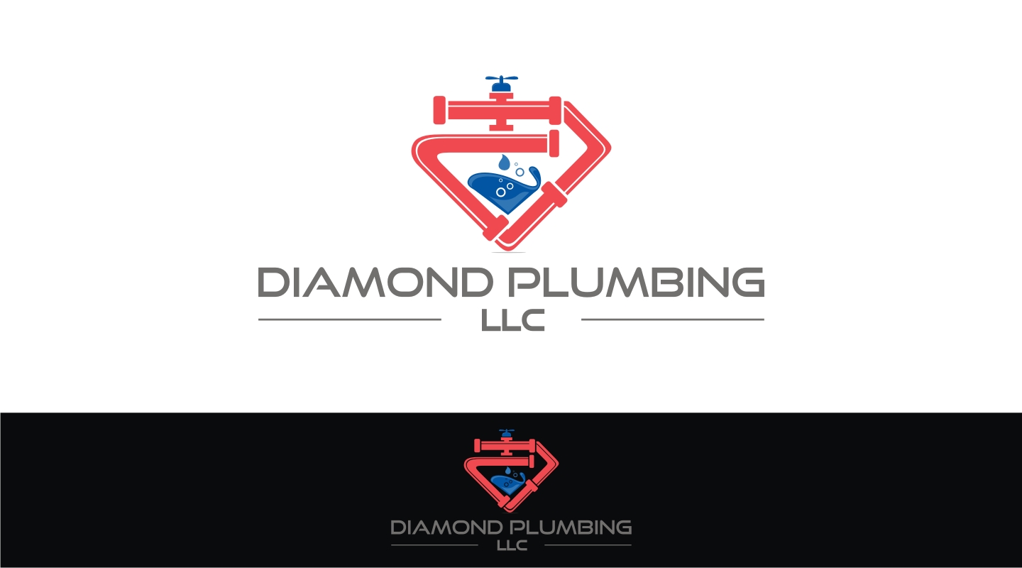 Logo Design by Soul Light for Diamond Plumbing LLC | Design #19060731