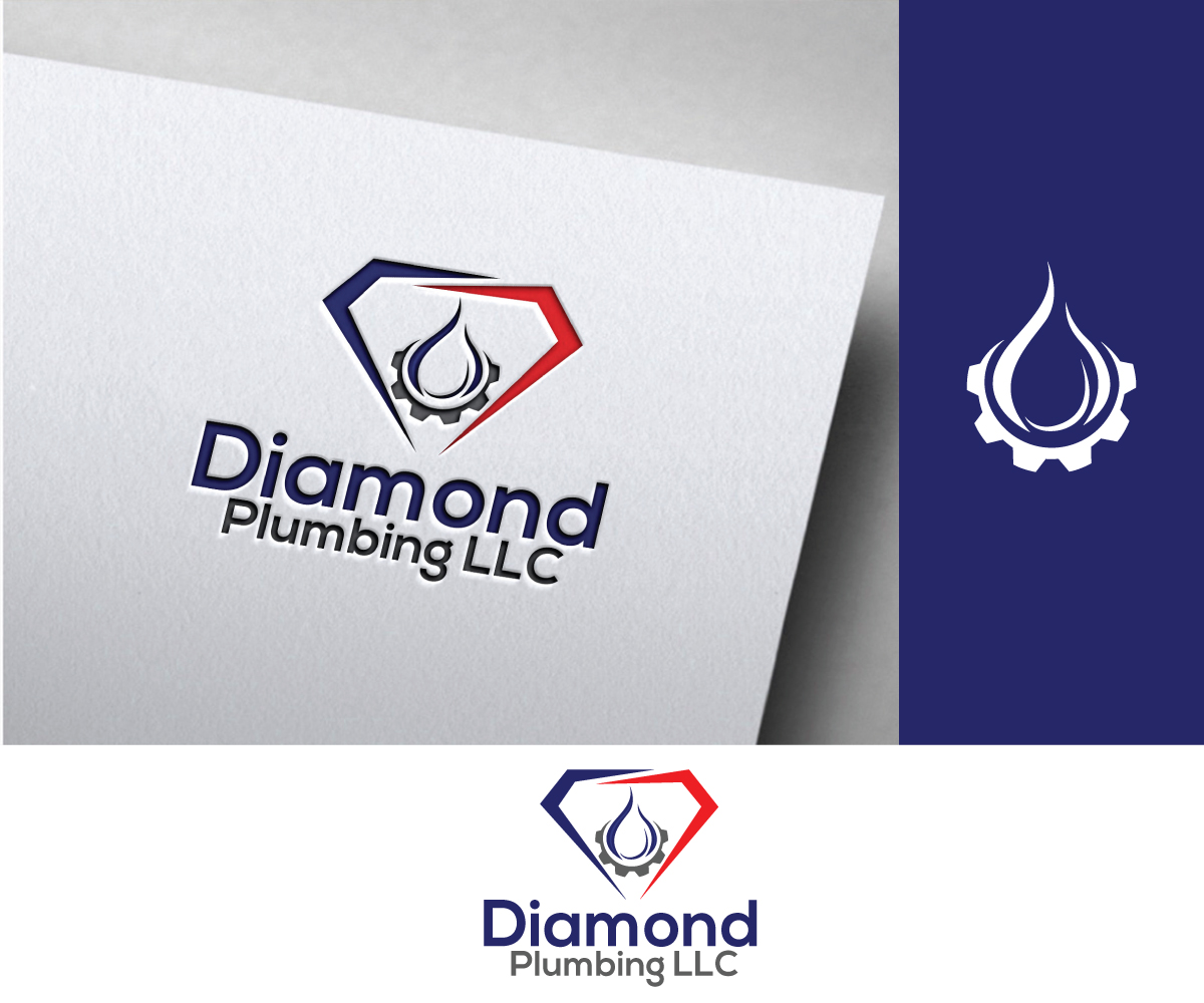 Logo Design by logo leader for Diamond Plumbing LLC | Design: #19165316