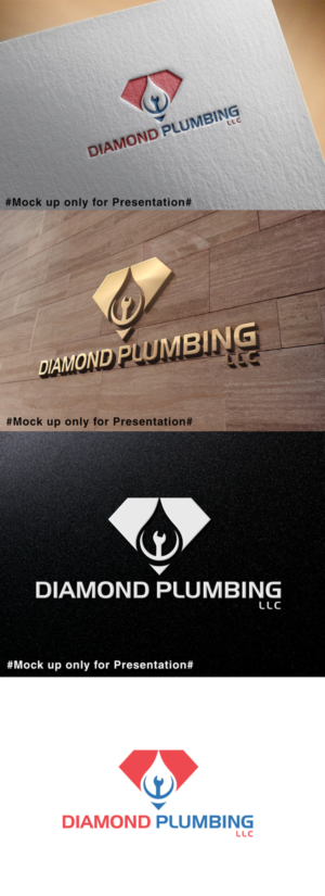 Logo Design by designmind78 for Diamond Plumbing LLC | Design: #19065530