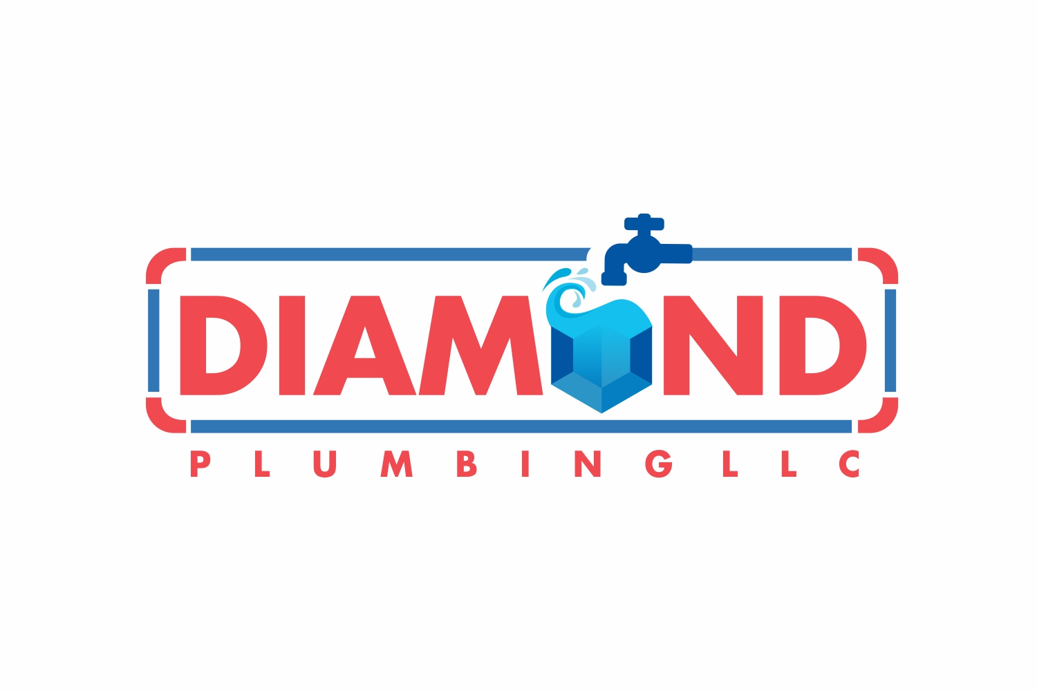 Logo Design by Farqaleit™ for Diamond Plumbing LLC | Design #19058986