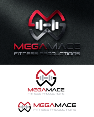 Mega Mace Fitness Productions | Logo Design by ACK Design