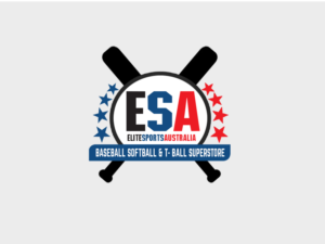 Elite Sports Aus, Baseball, Softball & T-Ball Superstore | Logo Design by NILDesigns