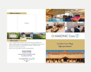 New Corporate Retirement Village Brochure Template | Grafik-Design von senja