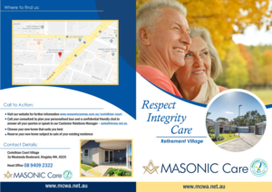 Graphic Design by Parul for Masonic Care WA | Design: #19079757