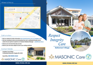 Graphic Design by Parul for Masonic Care WA | Design: #19085309