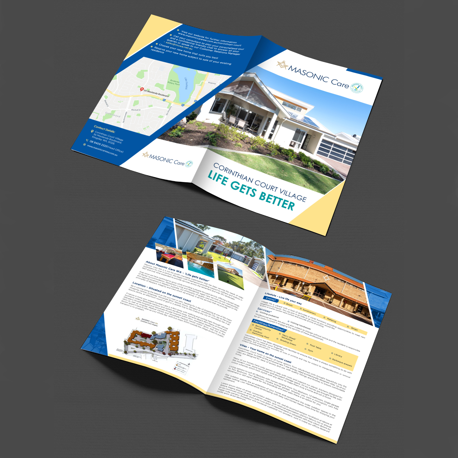 Diseño Gráfico por debdesign para Masonic Care WA | Diseño #19058837