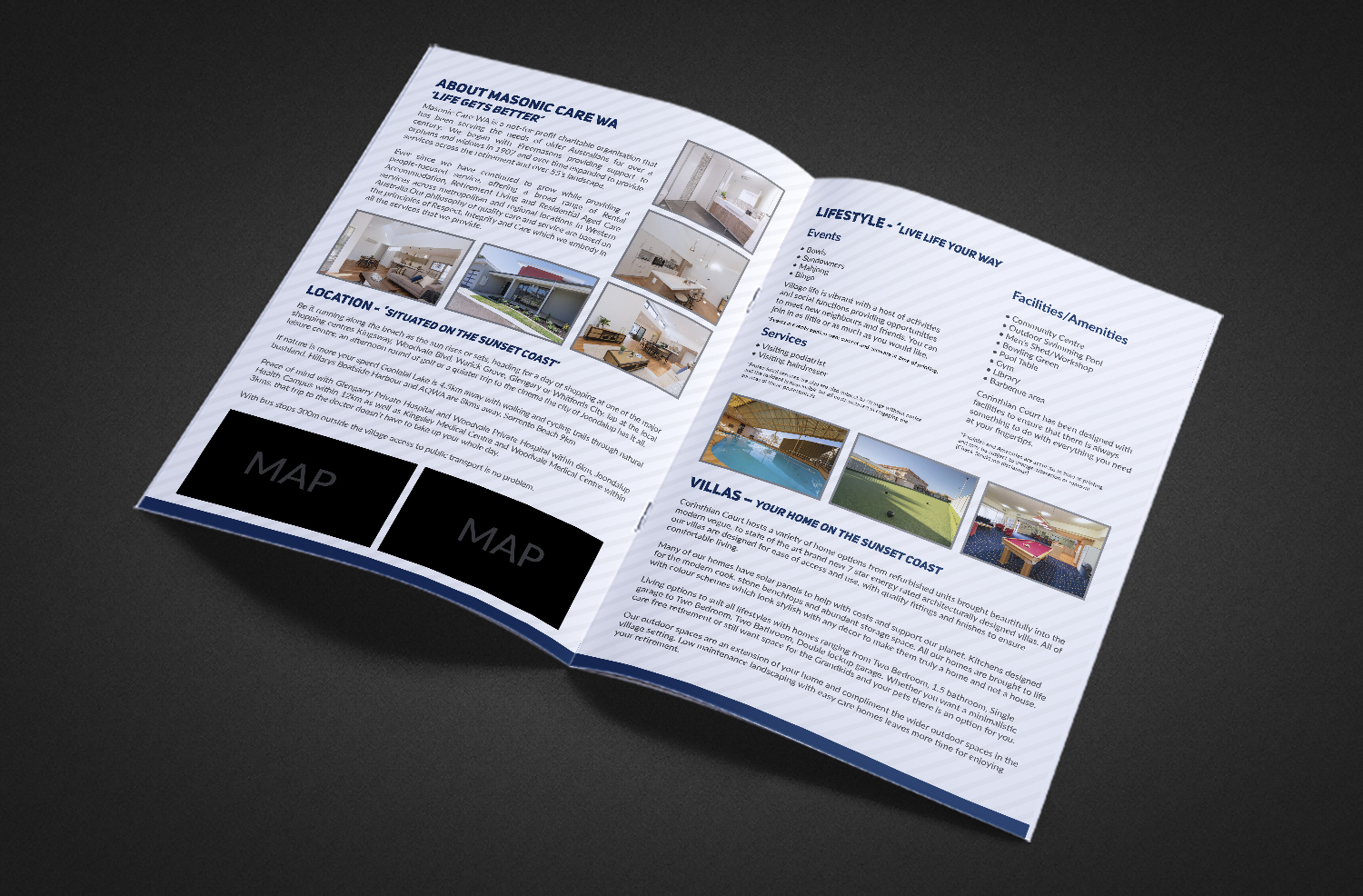 Graphic Design by Deziners Zone for Masonic Care WA | Design #19058894