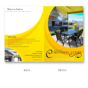 New Corporate Retirement Village Brochure Template | Grafik-Design von BJY