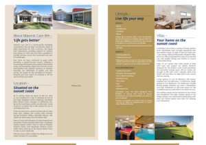 Graphic Design by em.design for Masonic Care WA | Design: #19058055