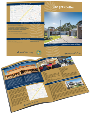 Graphic Design by Tokaa for Masonic Care WA | Design: #19057705