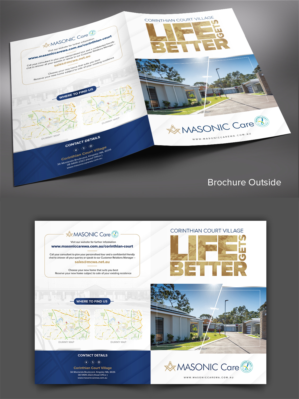 New Corporate Retirement Village Brochure Template | Grafik-Design von SAI DESIGNS