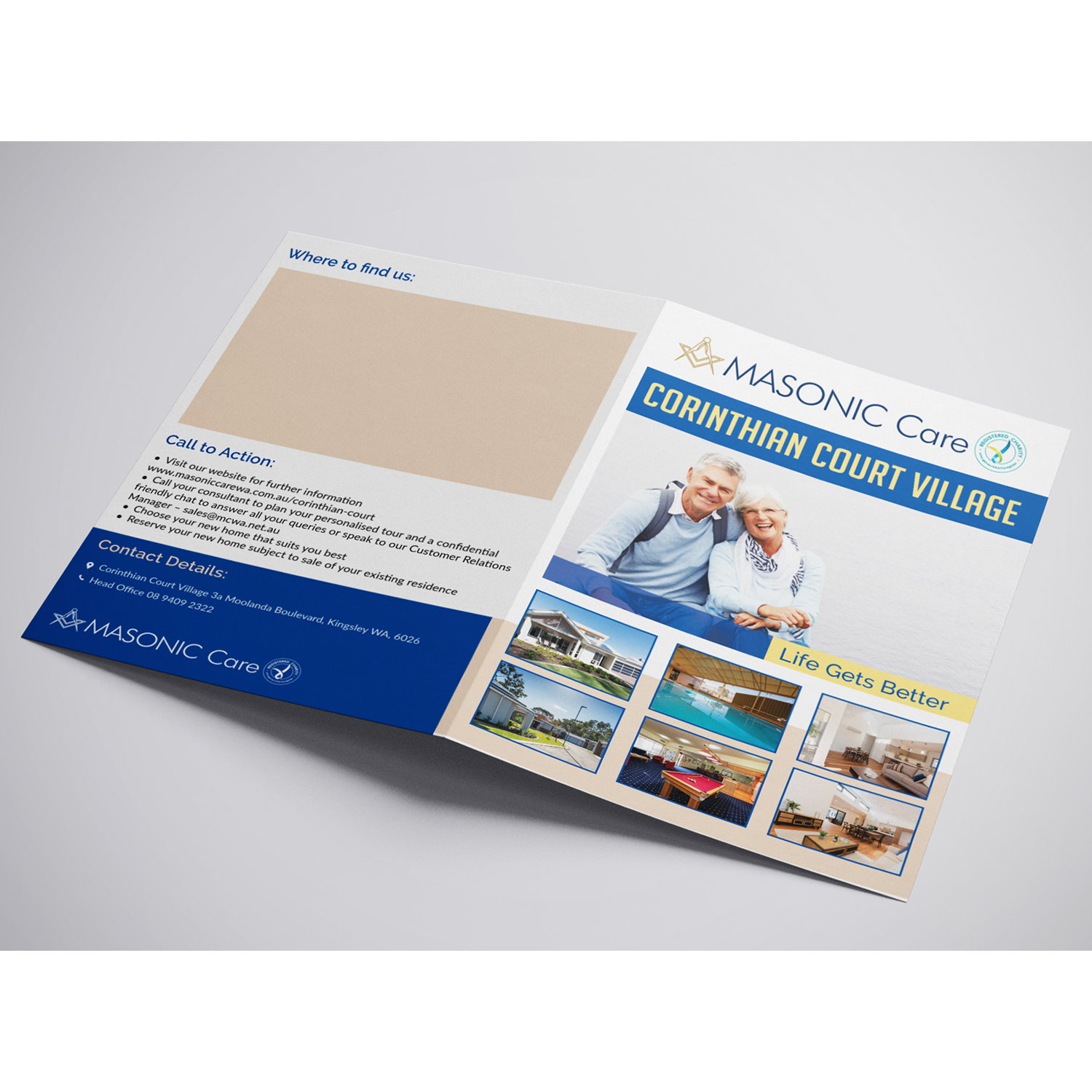 Grafik-Design von Nazrul252 für Masonic Care WA | Design #19064111