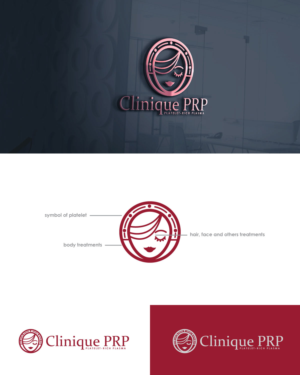 Clinique PRP (for french)  and PRP clinic (for english) | Logo Design by Anekaa