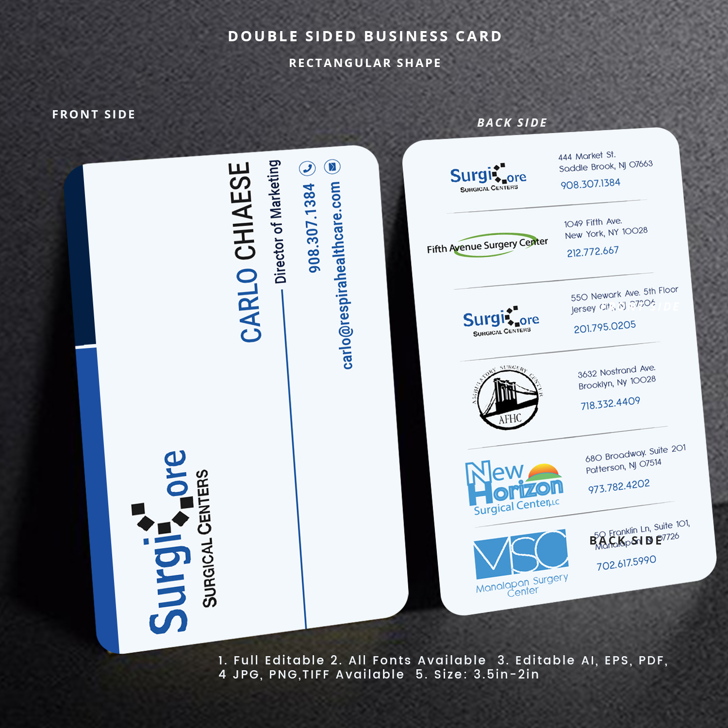 Business Card Design by Expert Designer for this project | Design #19061577