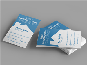 Diseño de Tarjeta de Presentación por Vinchi para Asset Waterproofing | Diseño: #2857814