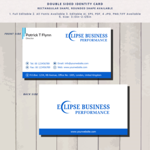 Patrick T Flynn * | Design de Carte de Visite par Expert Designer