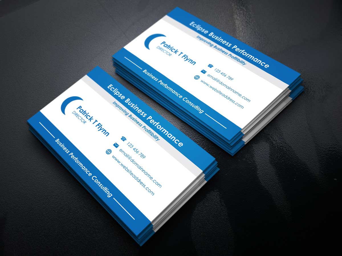 Visitenkarten-Design von JK18 für Eclipse Business Consulting | Design #19124111
