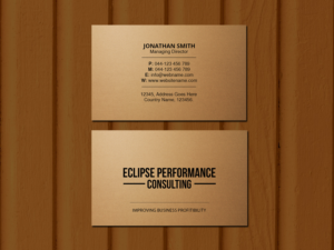 Design de Carte de Visite par Creations Box 2015 pour Eclipse Business Consulting | Design #19089789