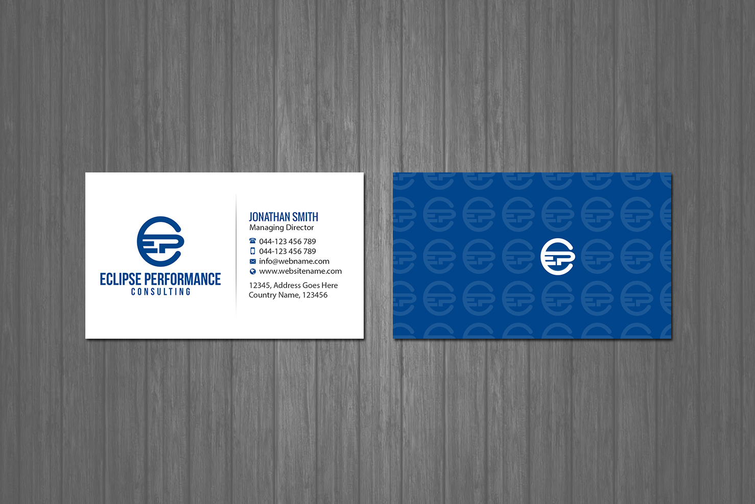 Visitenkarten-Design von Creations Box 2015 für Eclipse Business Consulting | Design #19089796