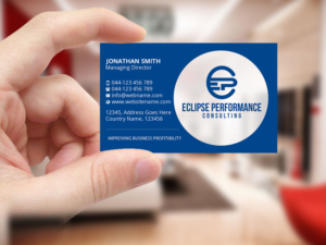 Diseño de Tarjeta de Presentación por Creations Box 2015 para Eclipse Business Consulting | Diseño: #19089813