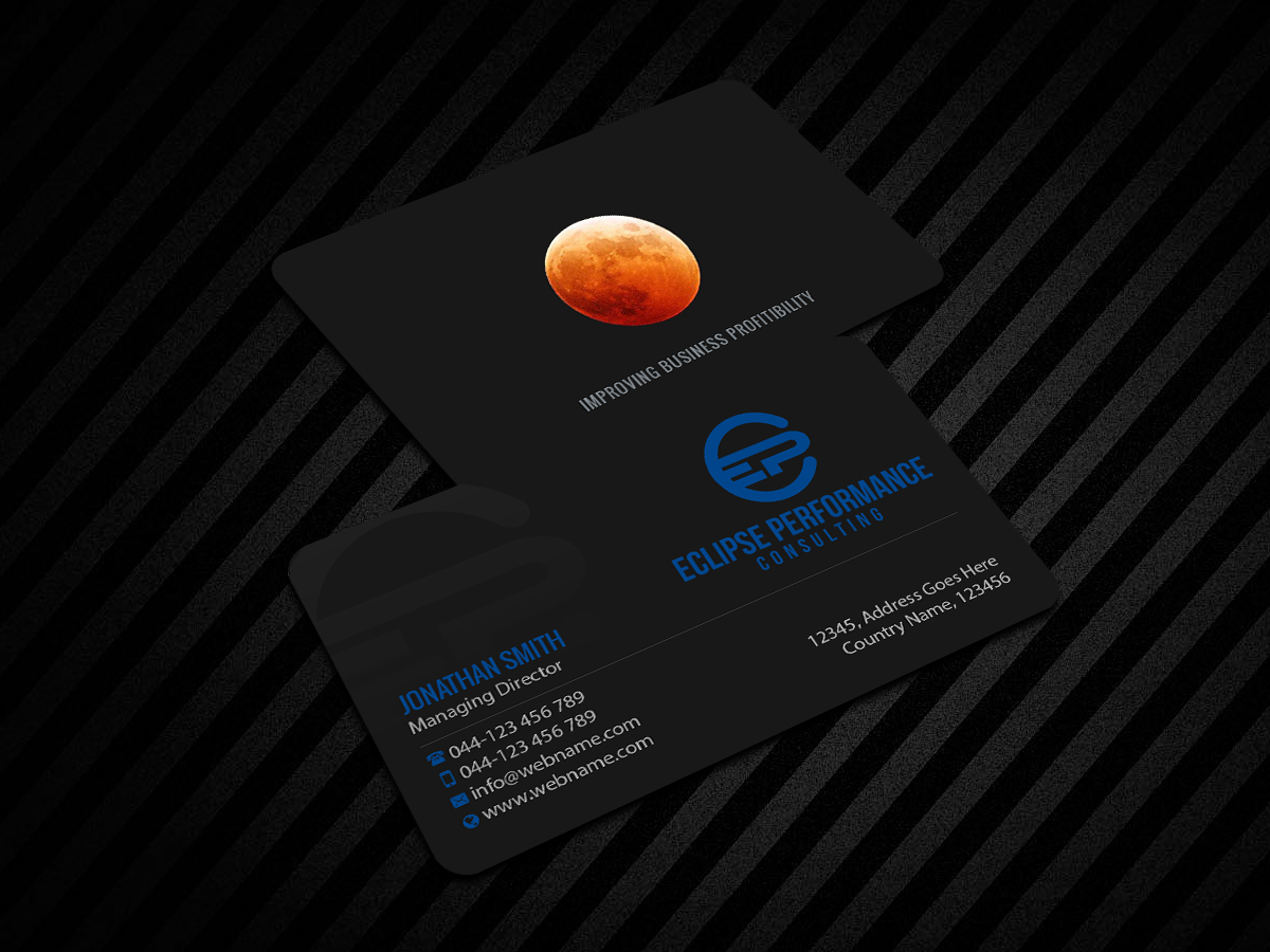 Business Card Design by Creations Box 2015 for Eclipse Business Consulting | Design #19089845