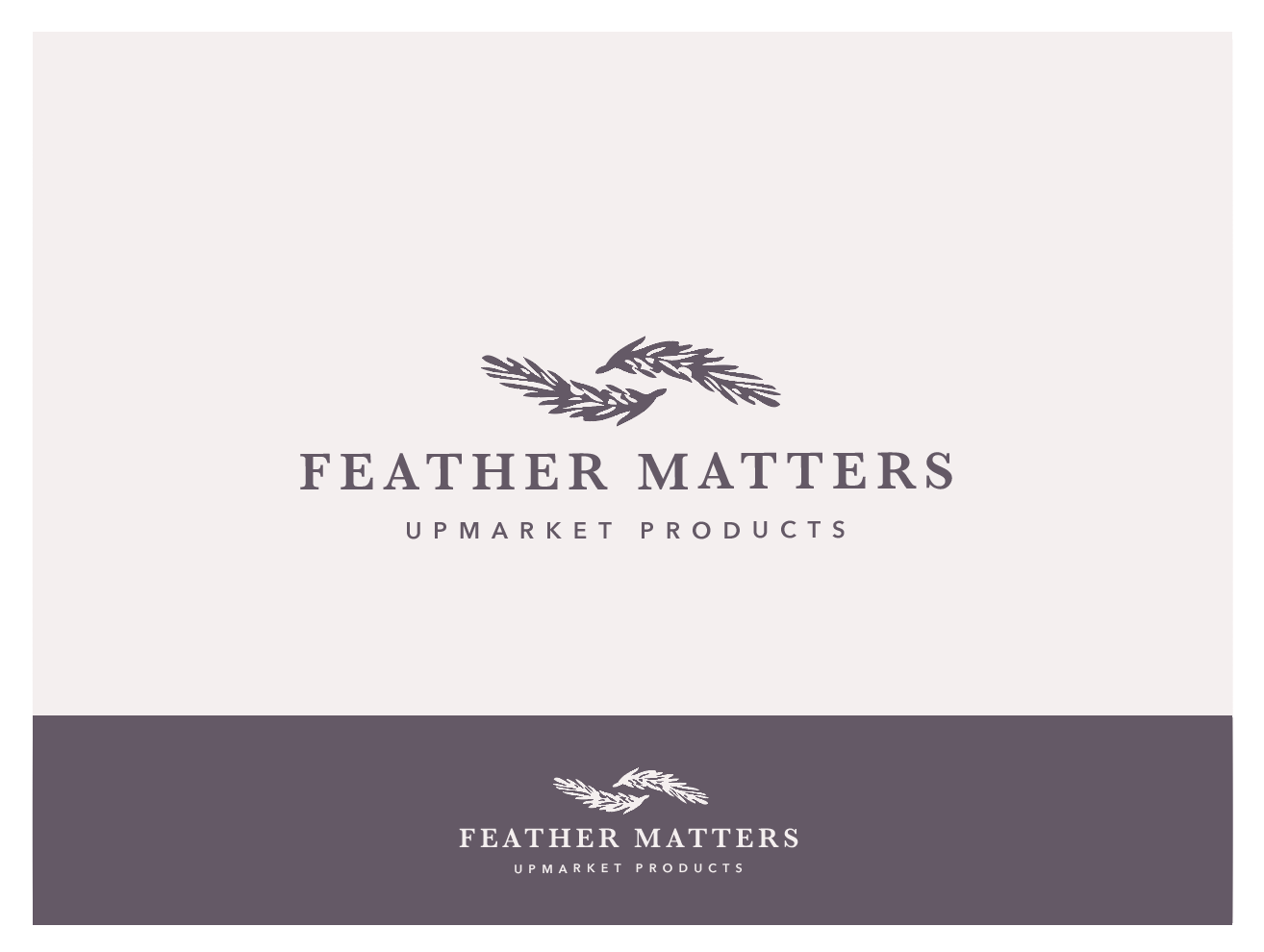 Logo Design by wonderland for Feather Matters | Design #19075625