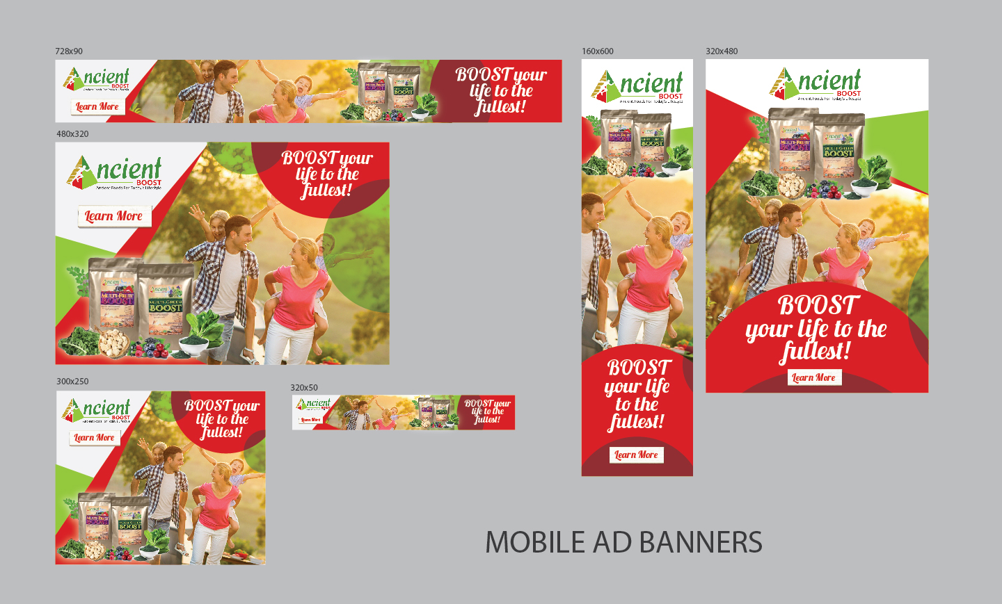 Banner Ad Design by Achiver for Visions of Health | Design #19144810
