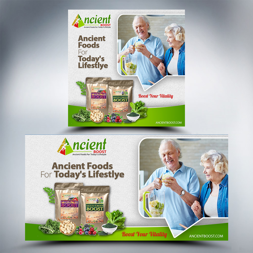Banner Ad Design by cahkuli for Visions of Health | Design #19110069