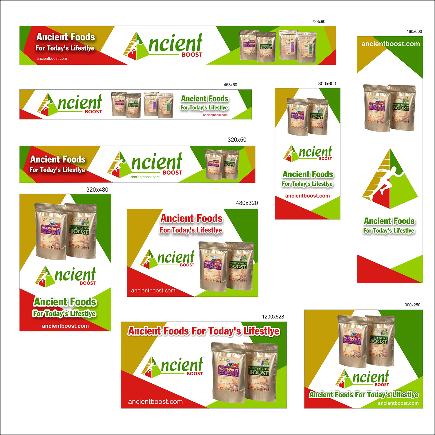 Banner Ad Design by tt-67 for Visions of Health | Design #19114814