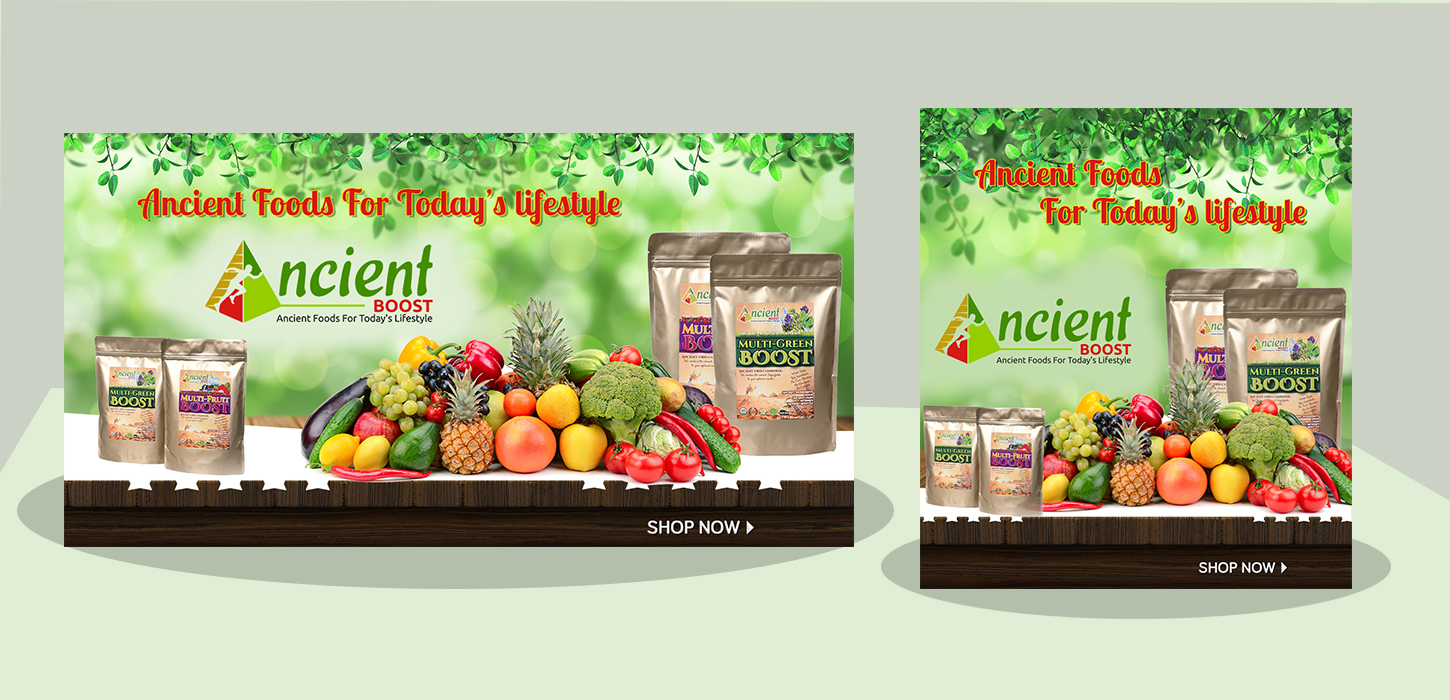 Banner Ad Design by Jignesh Chaudhari for Visions of Health | Design #19125670
