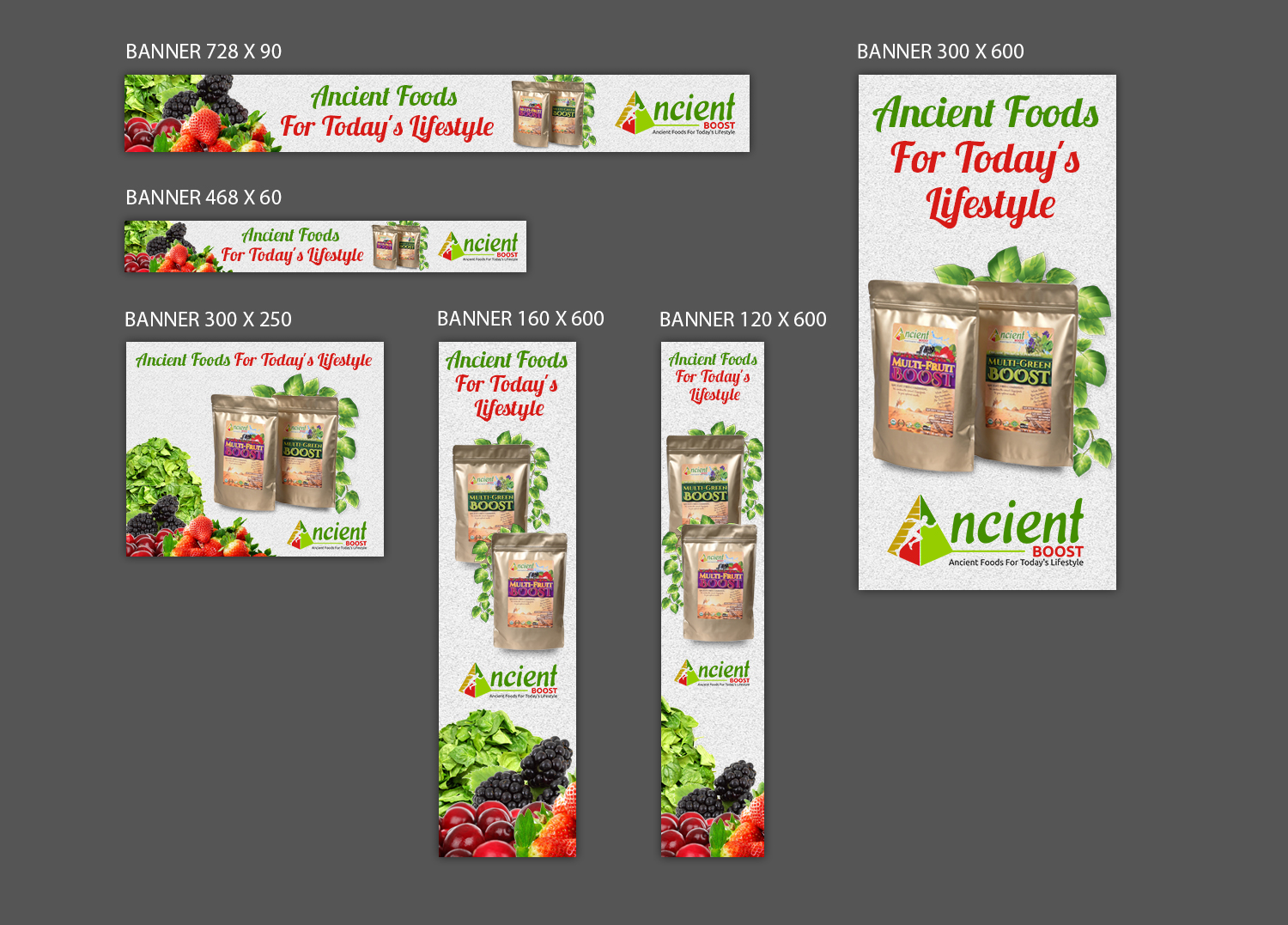 Banner Ad Design by Ashley Erasmus for Visions of Health | Design #19096345