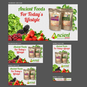Social Media:  Facebook, Twitter, Adwords banner designs | Banner-Design von Ashley Erasmus
