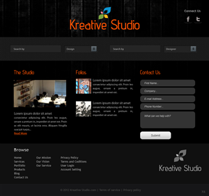 Web Design by pb for this project | Design: #680389