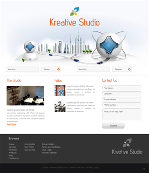 Web Design by pb for this project | Design: #680390