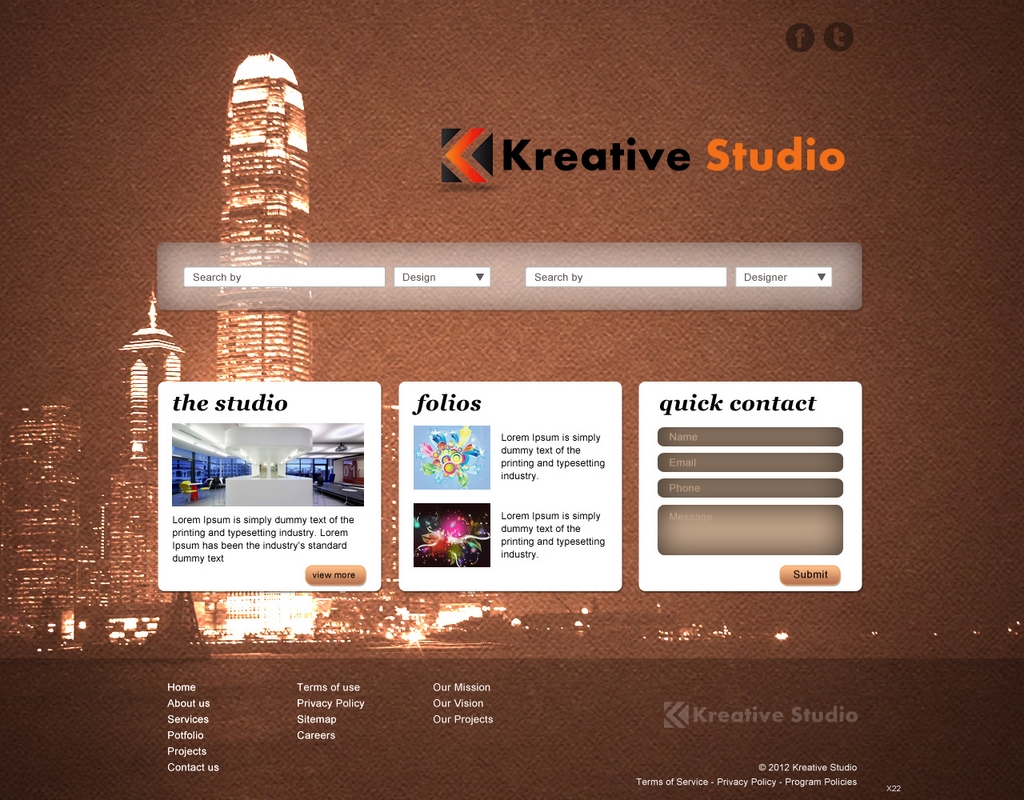 Web Design by pb for this project | Design #684897