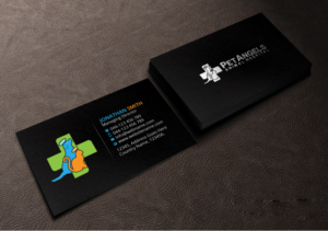 Business Card Design by Creations Box 2015 for Pet Angels Animal Hospitals | Design: #19069401