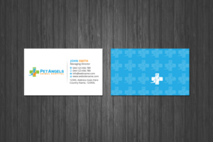 Business Card Design by Creations Box 2015 for Pet Angels Animal Hospitals | Design: #19082178