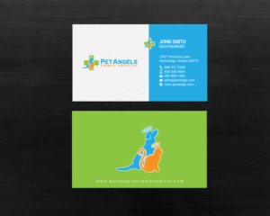 Business Card Design by chandrayaan.creative for Pet Angels Animal Hospitals | Design: #19064632