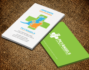 Business Card Design by chandrayaan.creative for Pet Angels Animal Hospitals | Design: #19064633