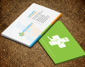 Business Card Design by chandrayaan.creative for Pet Angels Animal Hospitals | Design: #19064636