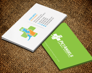Business Card Design by chandrayaan.creative for Pet Angels Animal Hospitals | Design: #19064640