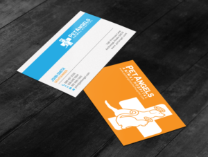Business Card Design by chandrayaan.creative for Pet Angels Animal Hospitals | Design: #19067626