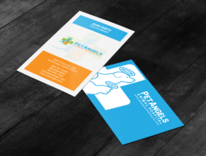 Business Card Design by chandrayaan.creative for Pet Angels Animal Hospitals | Design: #19067635