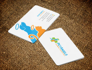 Business Card Design by chandrayaan.creative for Pet Angels Animal Hospitals | Design: #19067647