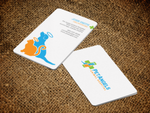 Business Card Design by chandrayaan.creative for Pet Angels Animal Hospitals | Design: #19067651