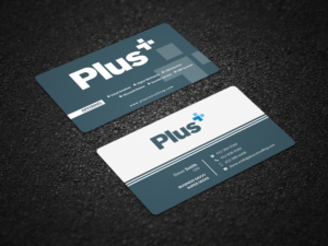 Business Card Design by Pointless Pixels India for Plus Consulting | Design: #19249021