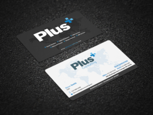 Business Card Design by Pointless Pixels India for Plus Consulting | Design: #19249703
