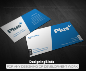 Business Card Design by Designing Birds for Plus Consulting | Design: #19250981