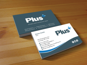 Business Card Design by Creations Box 2015 for Plus Consulting | Design: #19254760